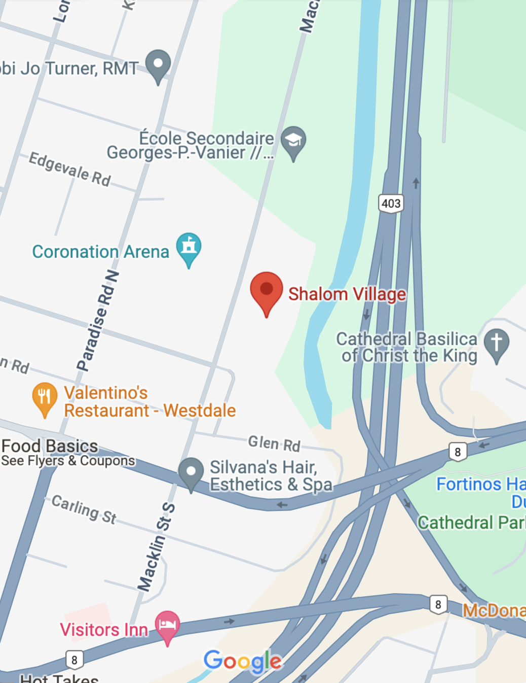 Shalom Village Map Pin Shalom Village Map Pin