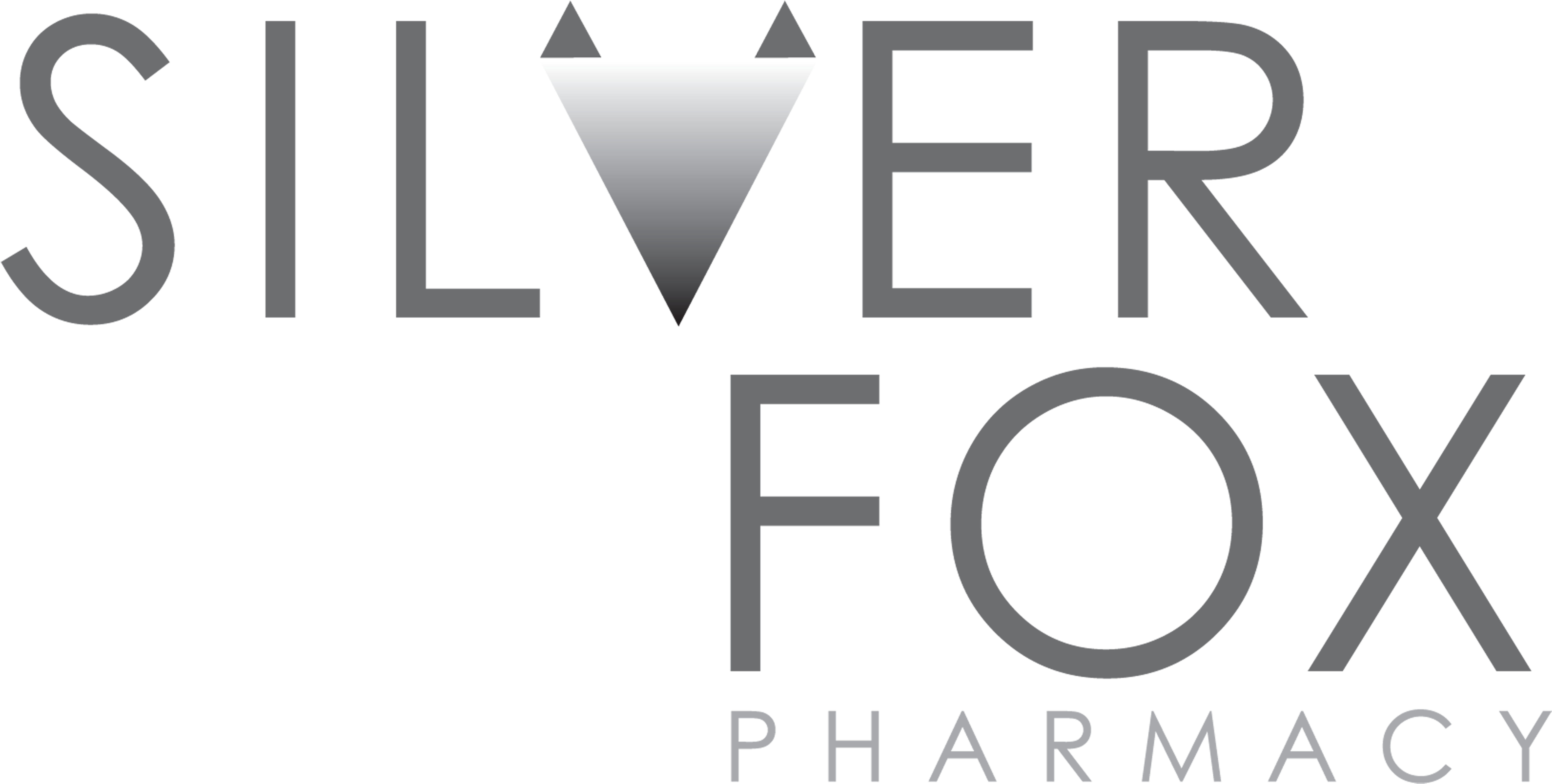 SFP- high res- no background Silvery Fox Pharmacy Logo<br />